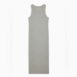 COS Grey Ribbed Tube Dress size Large